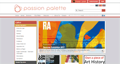 Desktop Screenshot of passionpalette.com